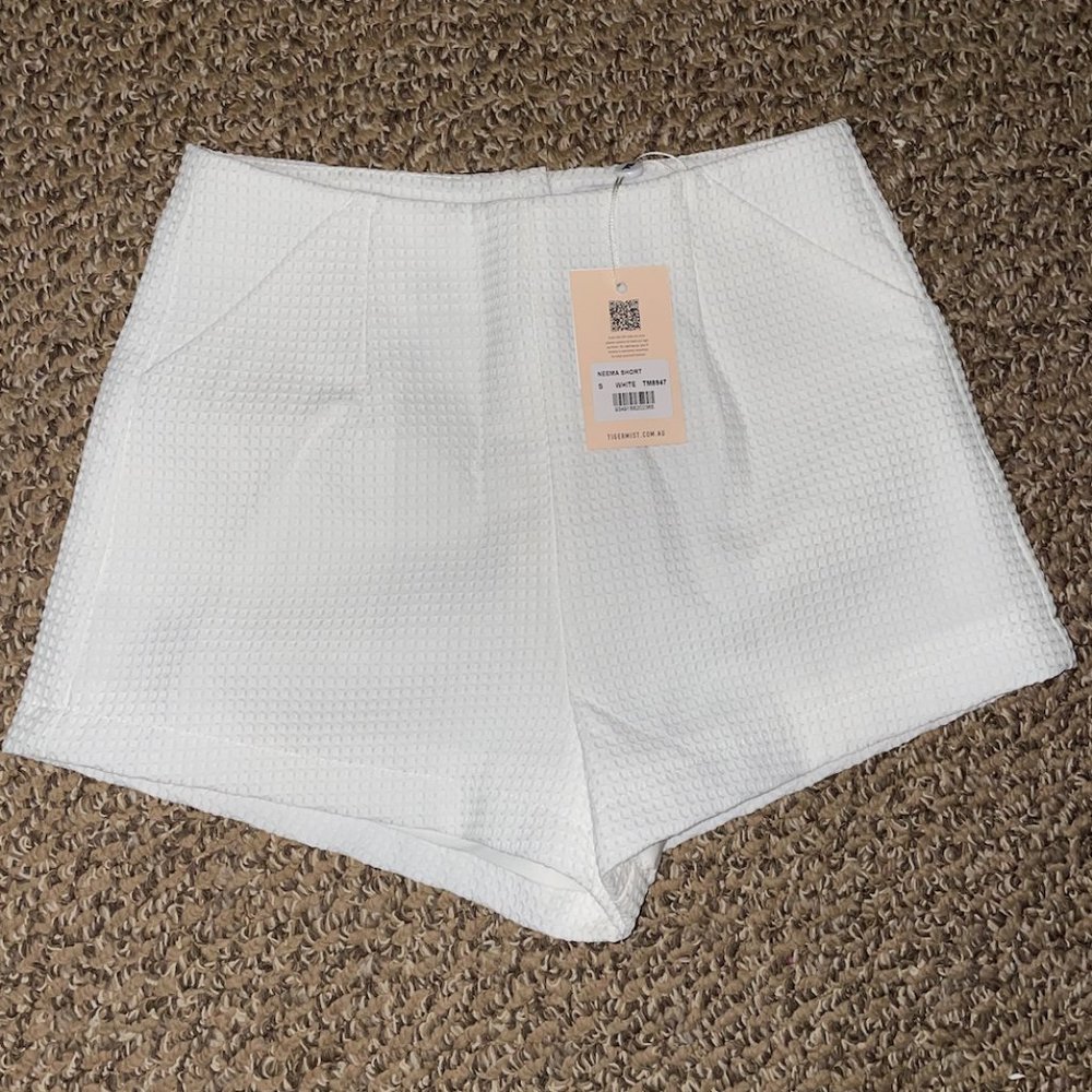 Neema White Short from Tiger Mist
